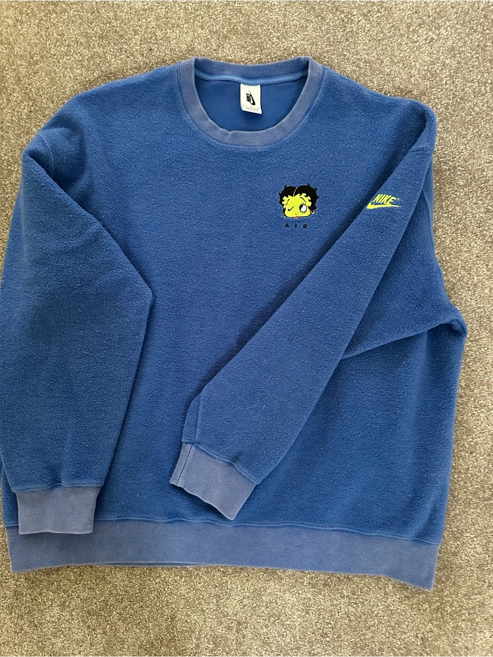 Nike Air Betty Boop Sweatshirt(nwot)